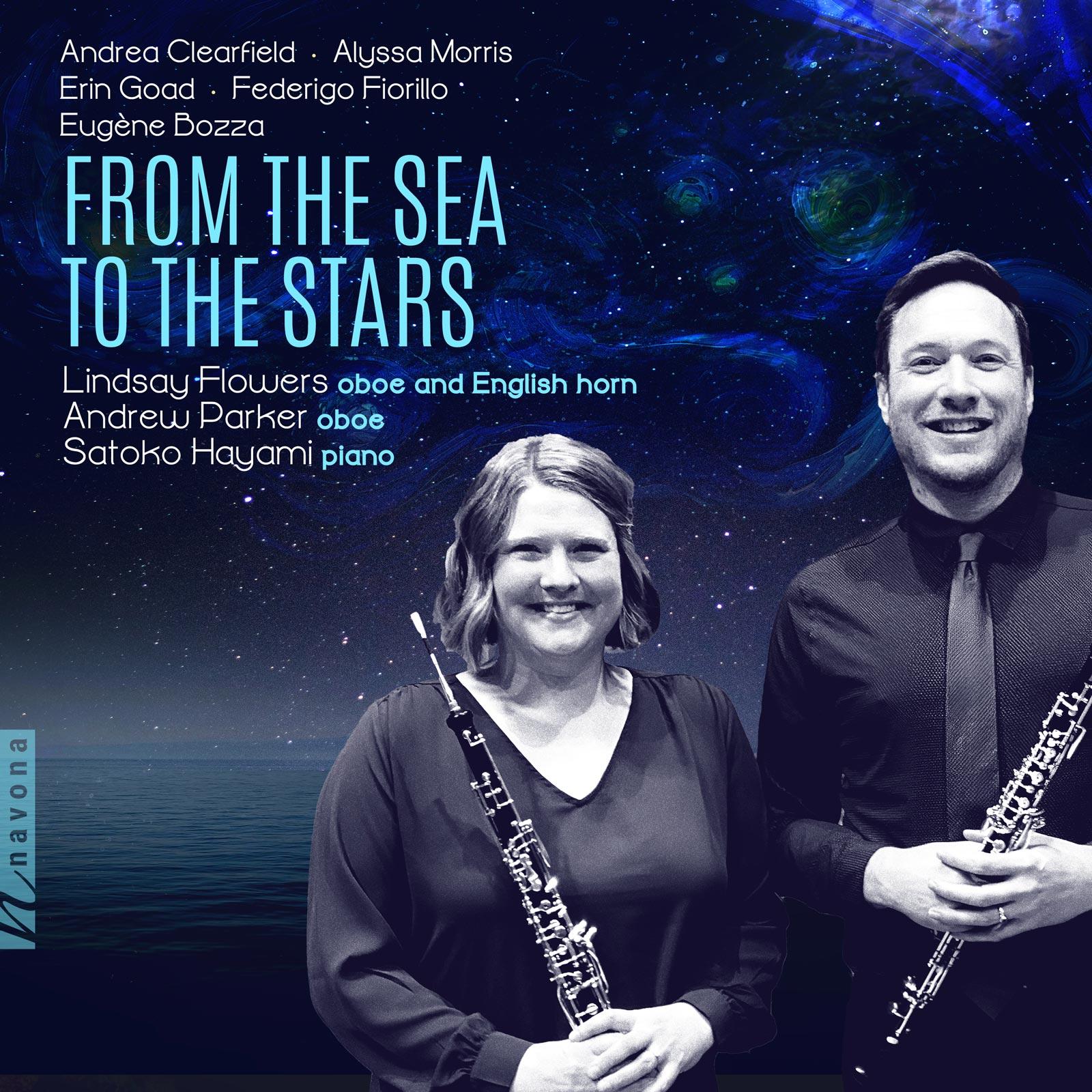 From the Sea to the Stars album cover, featuring a photo of Lindsay Flowers and Andrew Parker